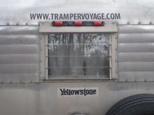 A bit of shameless self-promotion, recently added to the rear of the Tramper.